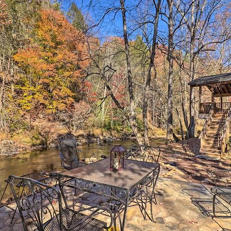 הוילה Weaverville Creekside Retreat With Deck, 18 Miles To Wolf Ridge מראה חיצוני תמונה