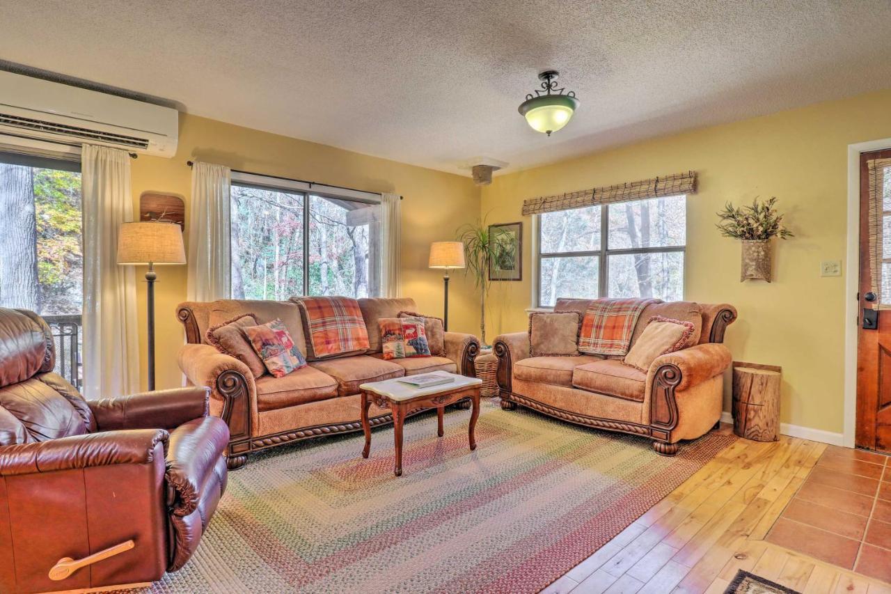 הוילה Weaverville Creekside Retreat With Deck, 18 Miles To Wolf Ridge מראה חיצוני תמונה