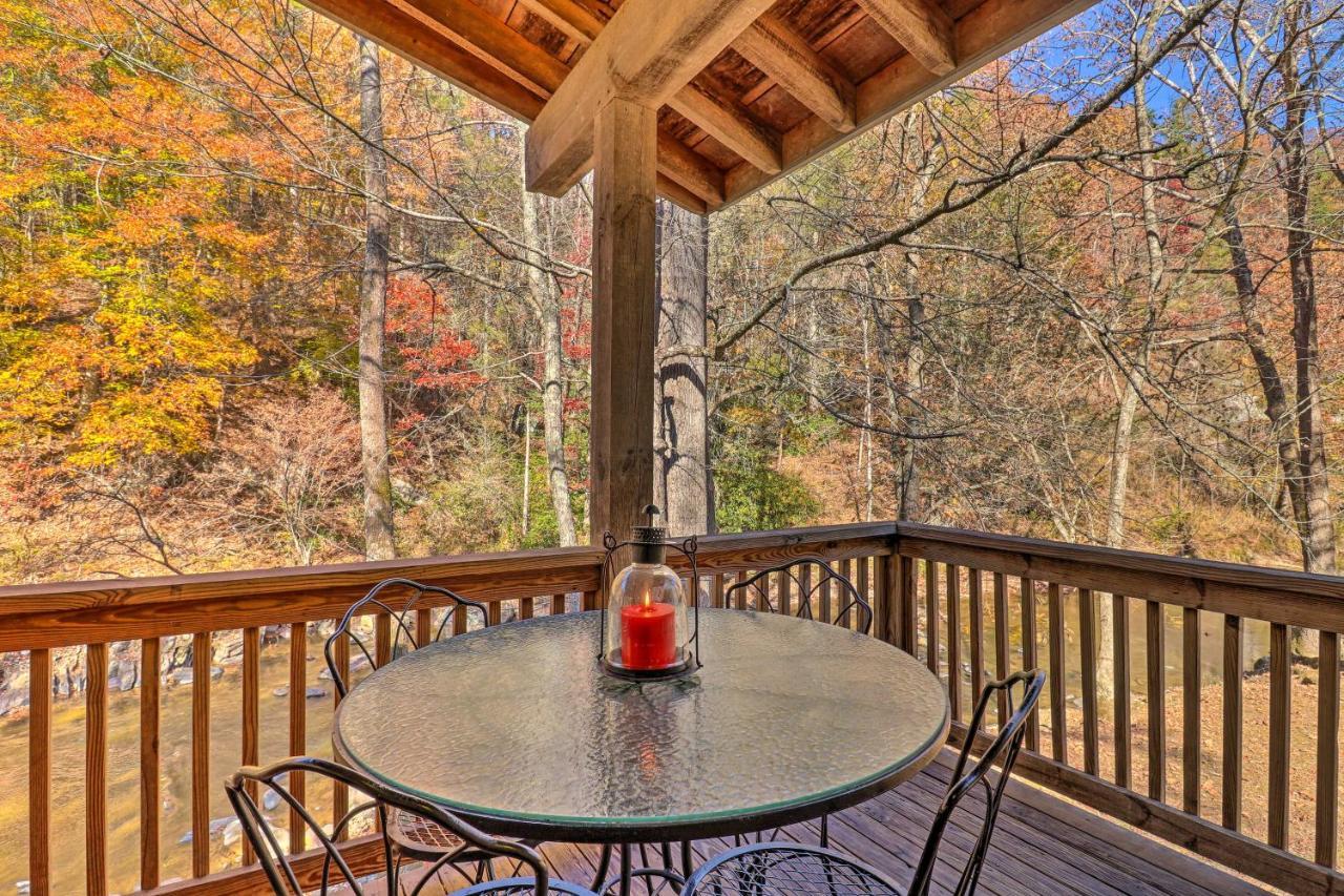 הוילה Weaverville Creekside Retreat With Deck, 18 Miles To Wolf Ridge מראה חיצוני תמונה